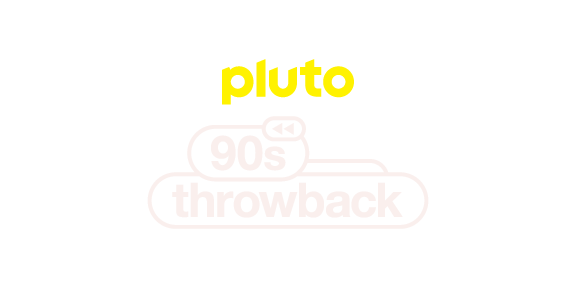 Pluto TV 90s Throwback