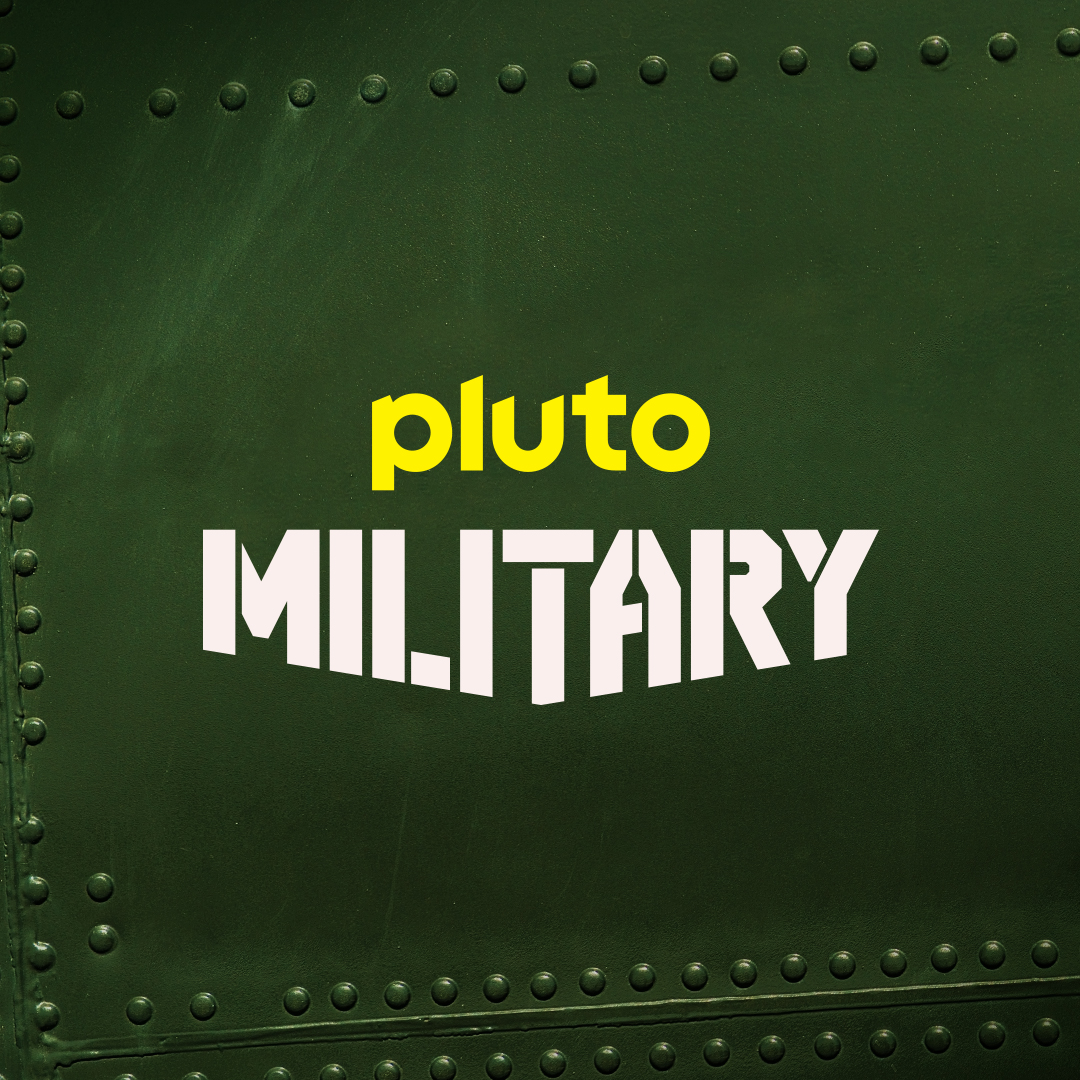 March along with Pluto TV Military for documentaries, series and movies on the weaponry and technology behind humanity's biggest conflicts. This is the channel for all those who have served, and everyone who honors them.