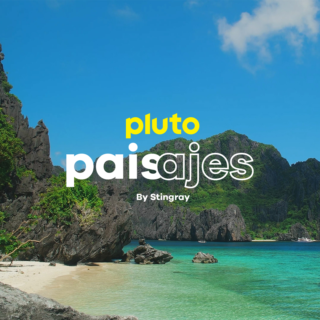 En Pluto TV Paisajes por Stingray desconecta de las complicaciones de tu entorno y conecta con la belleza de la naturaleza. Disfruta en este canal de hermosas vistas de paraísos tropicales e imágenes deslumbrantes acompañadas de una música fondo relajante