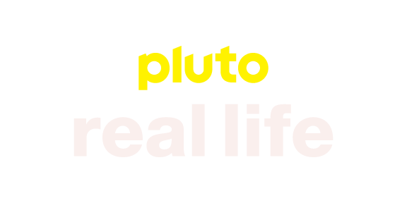Pluto TV Real Life logo