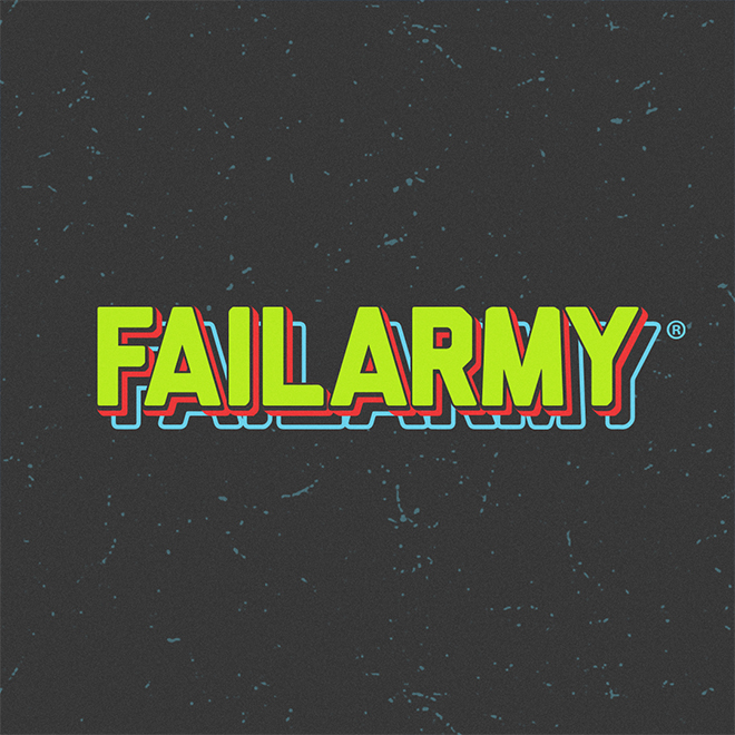 FailArmy er stedet for pinlige og hysterisk morsomme hjemmevideoer. FailArmy Nation leverer hver eneste uge de sjoveste videoer fra rundt om i verden. Med ugentlige shows, temaer og selvfølgelig "ugens videoer" dækker FailArmy din daglige dosis af komik.