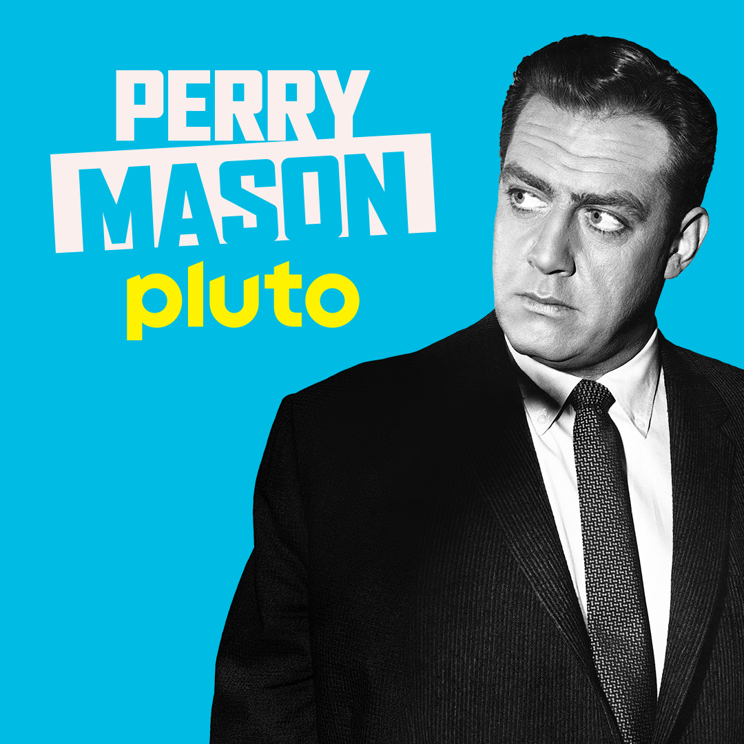 Hear ye, hear ye! Court is now in session. Erle Stanley Gardner’s crusading defense attorney Perry Mason, played by Emmy winner Raymond Burr, is laying down the law every day on his own channel here on Pluto TV.