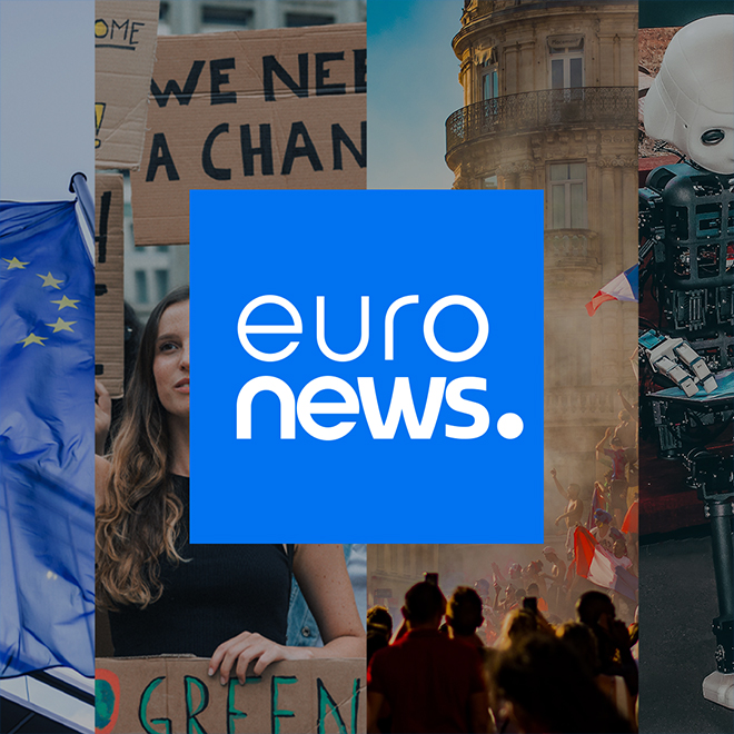 Den mest sedda nyhetskanalen i Europa. Följ nyheterna 24 timmar om dygnet, 7 dagar i veckan i den enda internationella nyhetskanalen med ett europeiskt perspektiv.