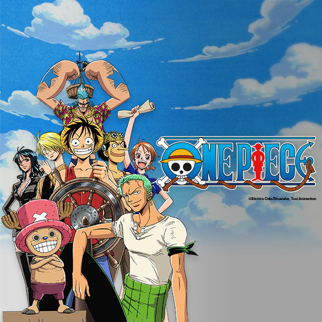 One Piece, um canal para curtir as fascinantes histórias de piratas e amizades, onde um grupo de aventureiros viaja pelos oceanos e se reúne para cumprir uma missão: Encontrar o maior dos tesouros. Curta na Pluto TV.