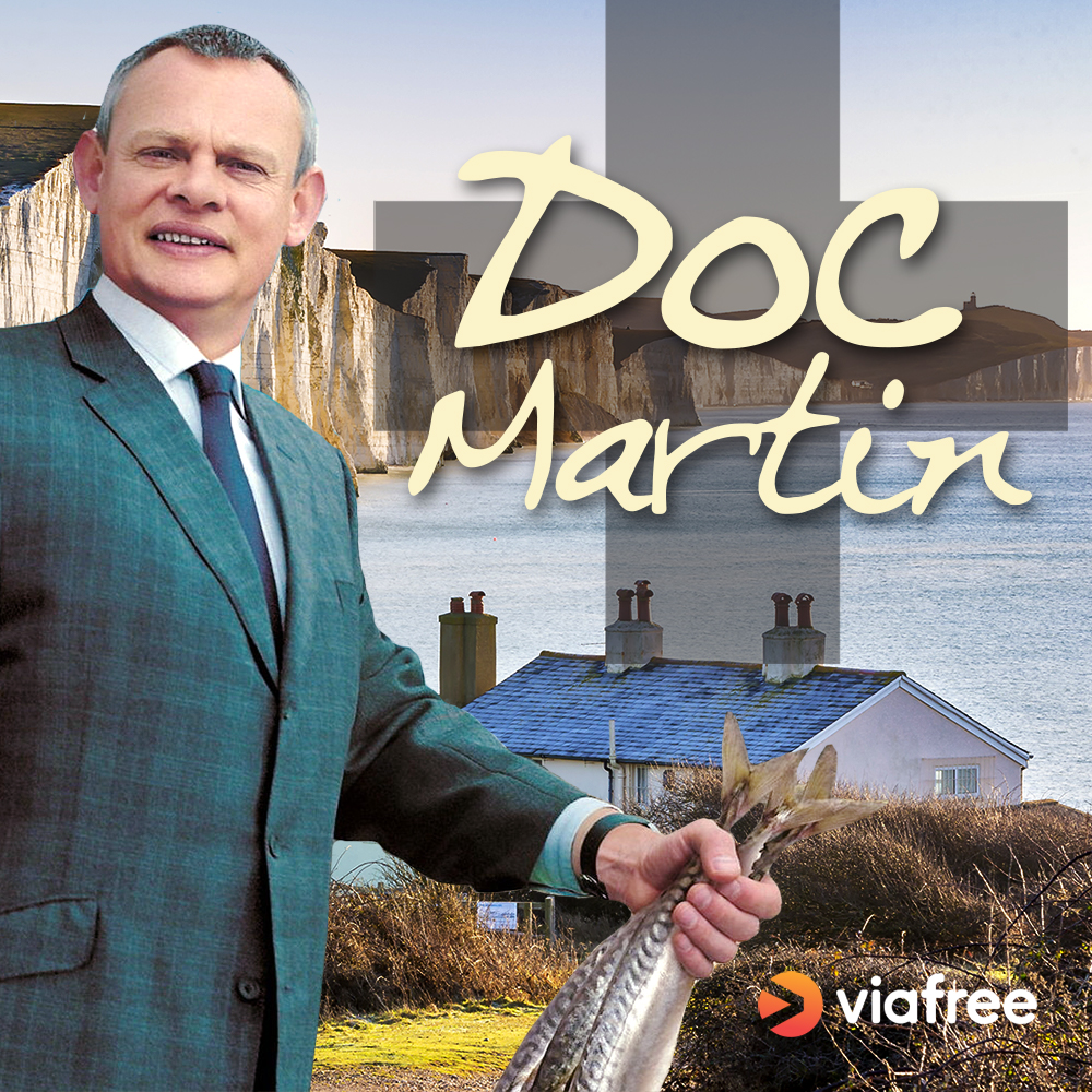 Doktor Martin bestämmer sig för att lämna London och resa till en pittoresk fiskeby efter att hans fru har varit otrogen med inte bara en - utan tre av hans vänner.