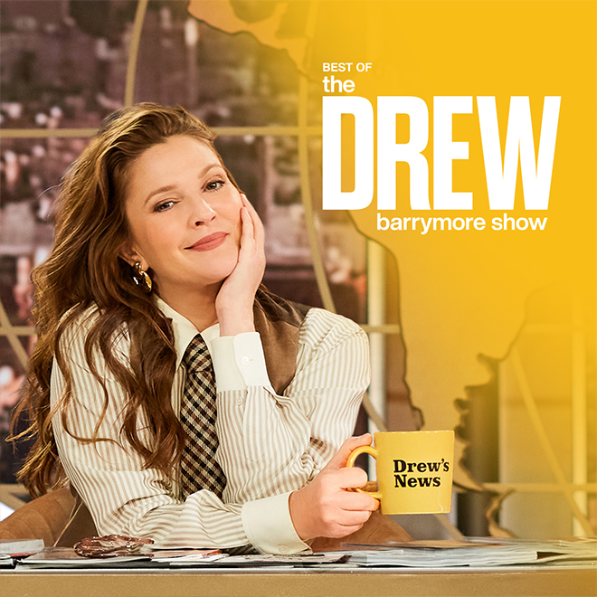 The Drew Barrymore Show er optimistisk tv, der giver dig information, inspiration og underholdning hele dagen. Værten Drew Barrymore, der er kendt for sin smittende humor og positive indstilling, deler her sit relaterbare livssyn.