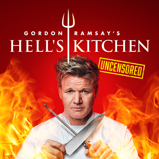 Gordon Ramsay uncensored! Watch the fiery and foul-mouthed chef flambé wannabe cooks and restaurateurs in 24/7 episodes of Hell's Kitchen and Kitchen Nightmares. Set your oven to broil and turn up the heat with Gordon Ramsay's Hell's Kitchen on Pluto TV!