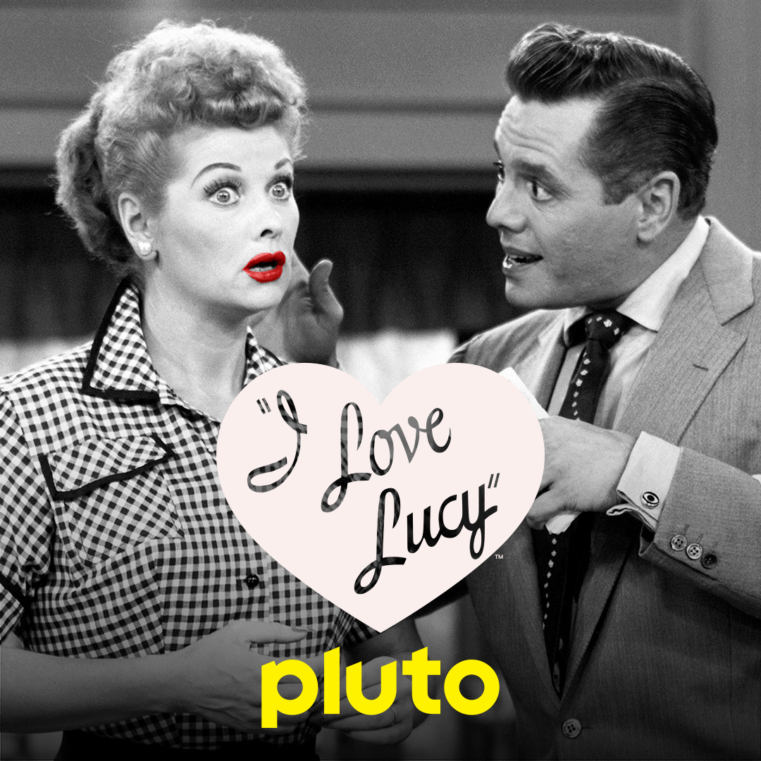 Oh Lucy, you’re home! The groundbreaking sitcom that has delighted audiences for over 70 years is now streaming on Pluto TV. Watch classic episodes starring Lucille Ball and Desi Arnaz, along with Vivian Vance and William Frawley, any time of day