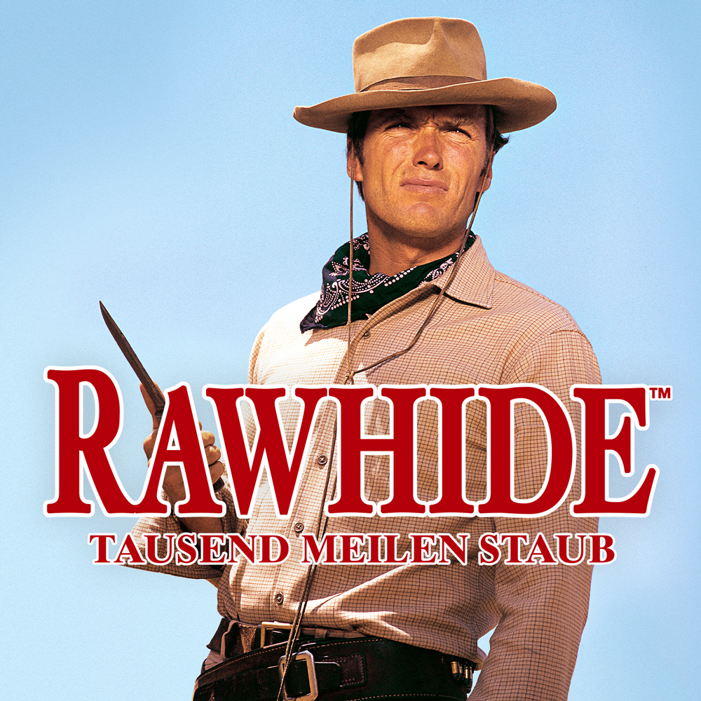 Rollin', rollin', rollin' Rawhide! Tausend Meilen Staub, Eric Fleming und der junge Clint Eastwood als Cowboys im Kult-Western aus den 60er Jahren – rund um die Uhr auf Pluto TV.