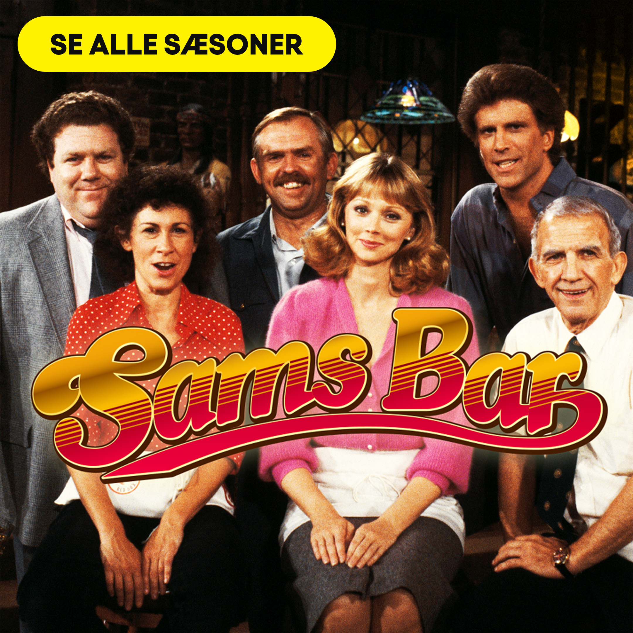 Tag en drink på "Sams Bar" og følg barens ejer Sam Malone, mens han tackler både problemer med sit personale og sine kunder. 80'ernes kultserie - 24/7 på Pluto TV.