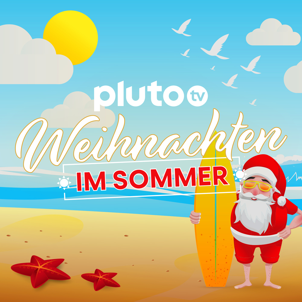 Wasserbomben bei glühender Hitze, statt Schneeballschlacht? Komm lieber rein und gönn dir etwas Abkühlung und hol dir festliche Wärme ins Herz auf Pluto TV Weihnachten im Sommer.