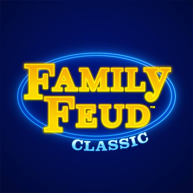 Two families face-off in a feud to the finish as they compete to see who can guess the most popular answers to provocative surveys.