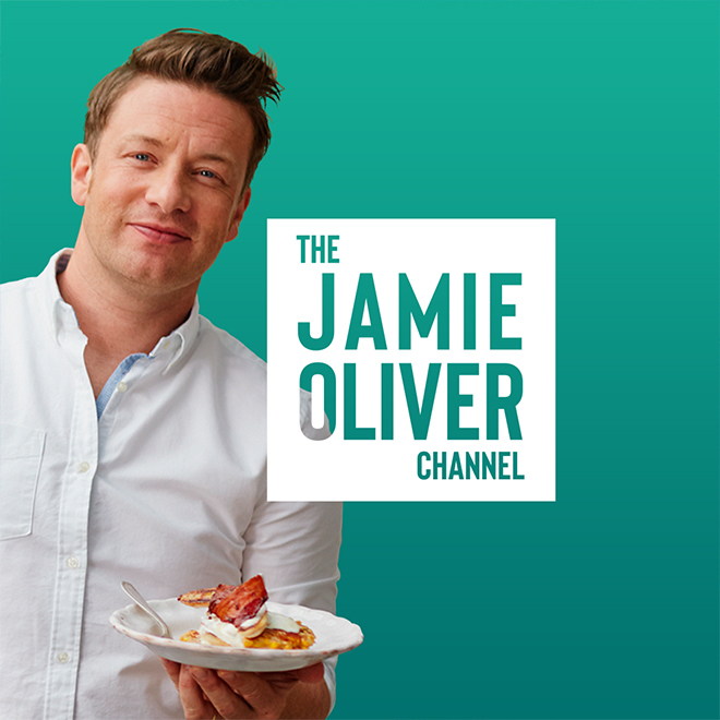 Global cooking sensation, Jamie Oliver, has built his own 24/7 channel.