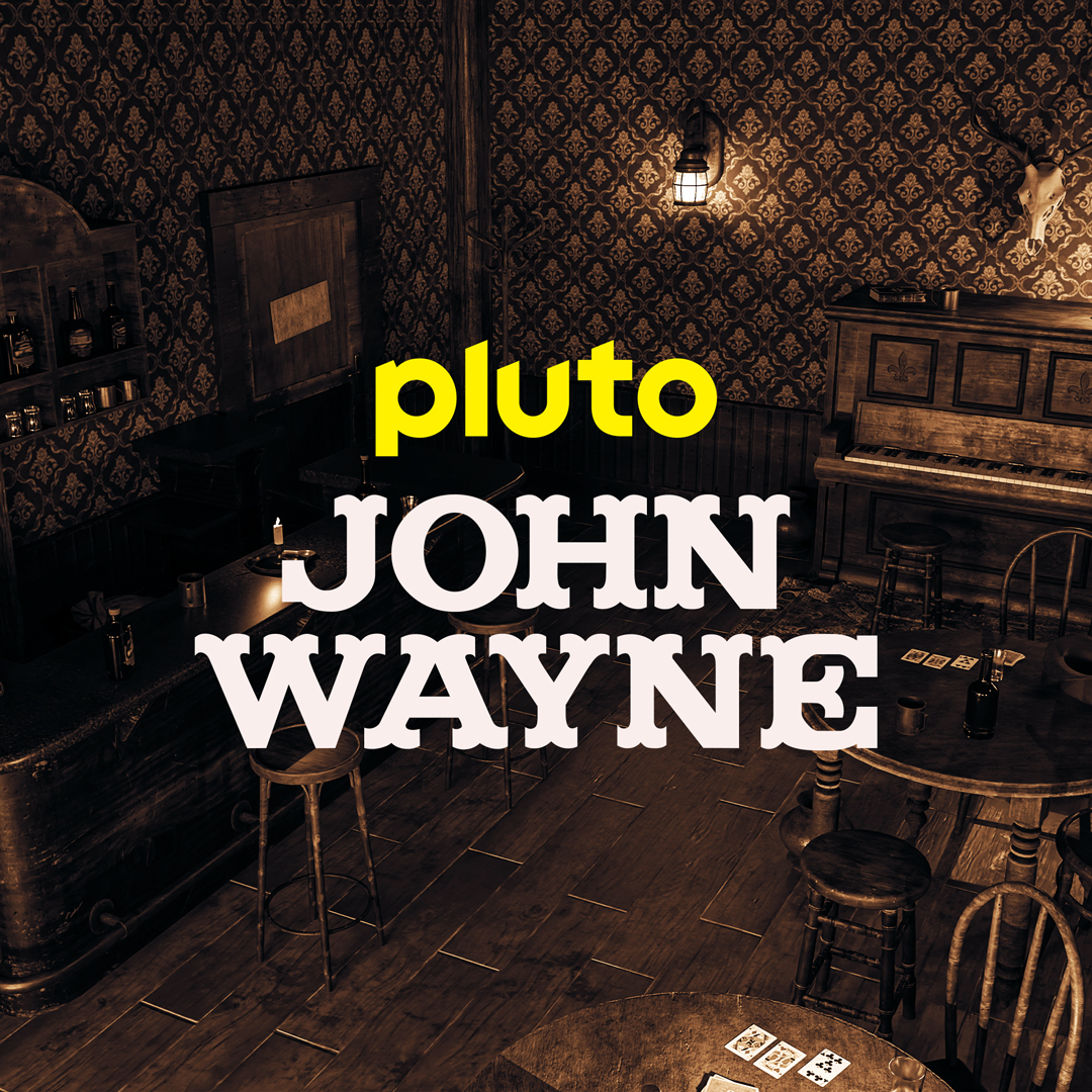 Res tillbaka till Hollywoods guldålder! Se på kanalen tillägnad John Wayne med ett stort urval av hans bästa filmer såsom Hatari! och McLintock!