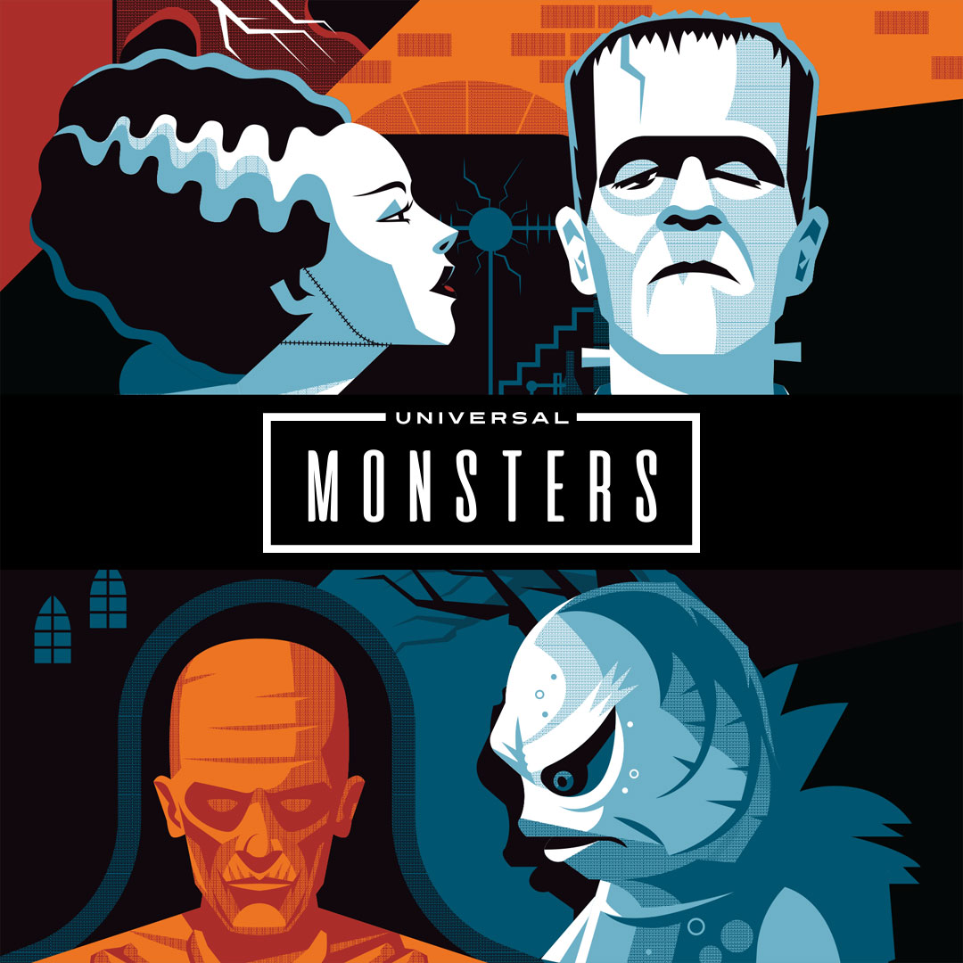 Blood-sucking vampires, stitched-together monsters, and howling werewolves are guaranteed to give you goosebumps!