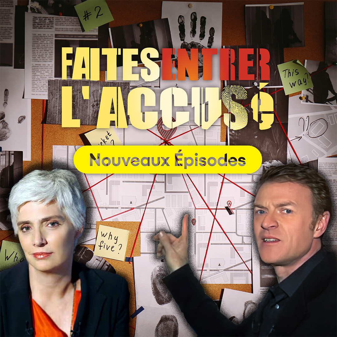 Faites Entrer L'Accusé retrace les plus grandes affaires criminelles françaises jugées depuis les années 1950 : l'affaire Grégory, l'affaire Christian Ranucci, l'assassinat du juge Michel, etc.