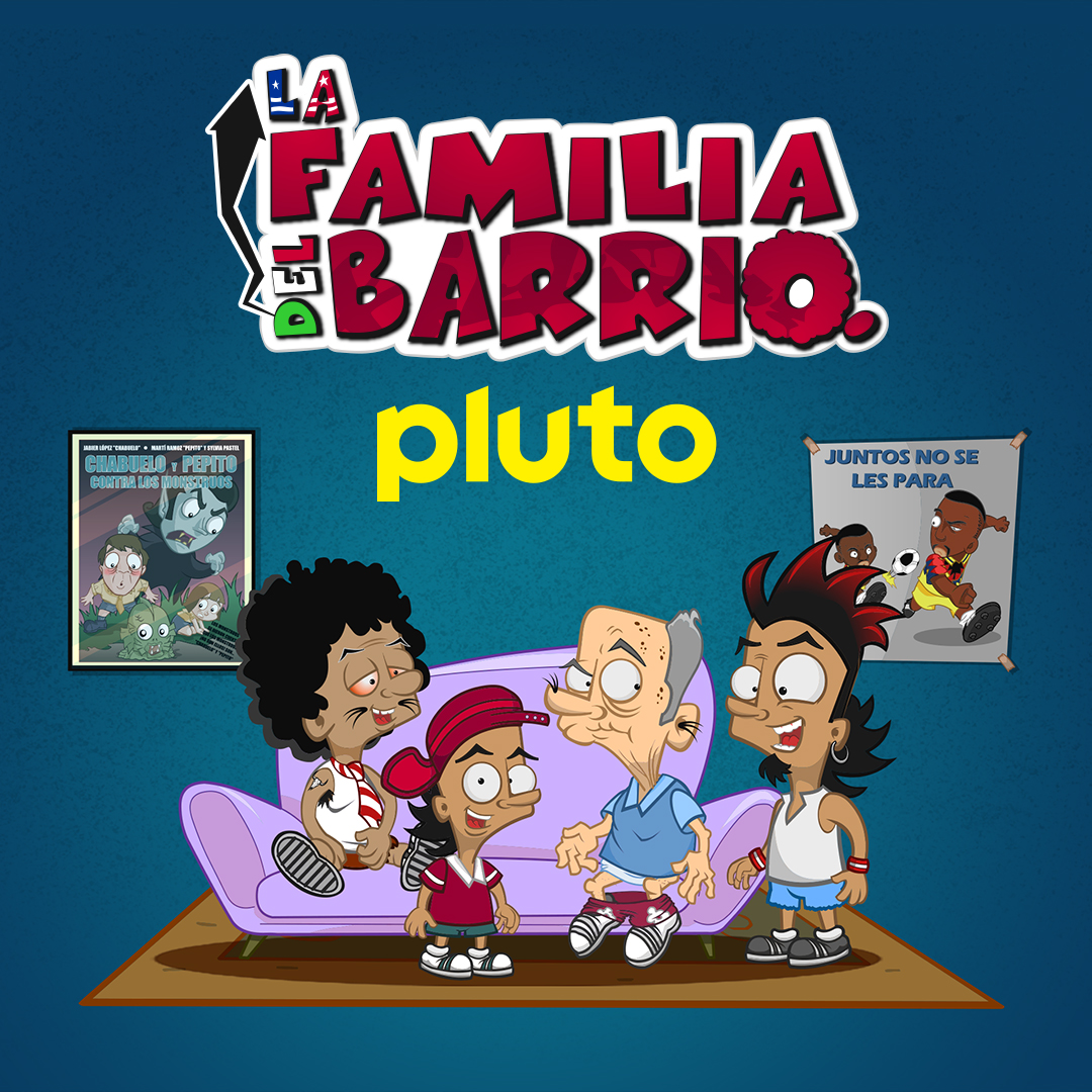El exitoso dibujo animado para adultos, La Familia del Barrio, está en Pluto TV. Esta divertida serie sigue a una familia mexicana disfuncional que vive en una ciudad mexicana ficticia donde cualquier cosa puede pasar.