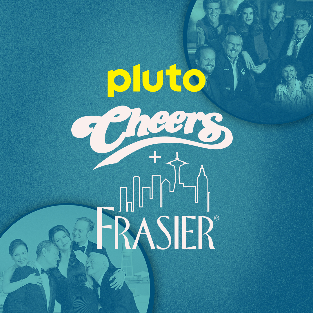 Sometimes you want to go where you know everybody’s name. Whether it's a barstool in Boston or a shrink’s couch in Seattle, there’s always a place for you on Pluto TV’s Cheers + Frasier channel.