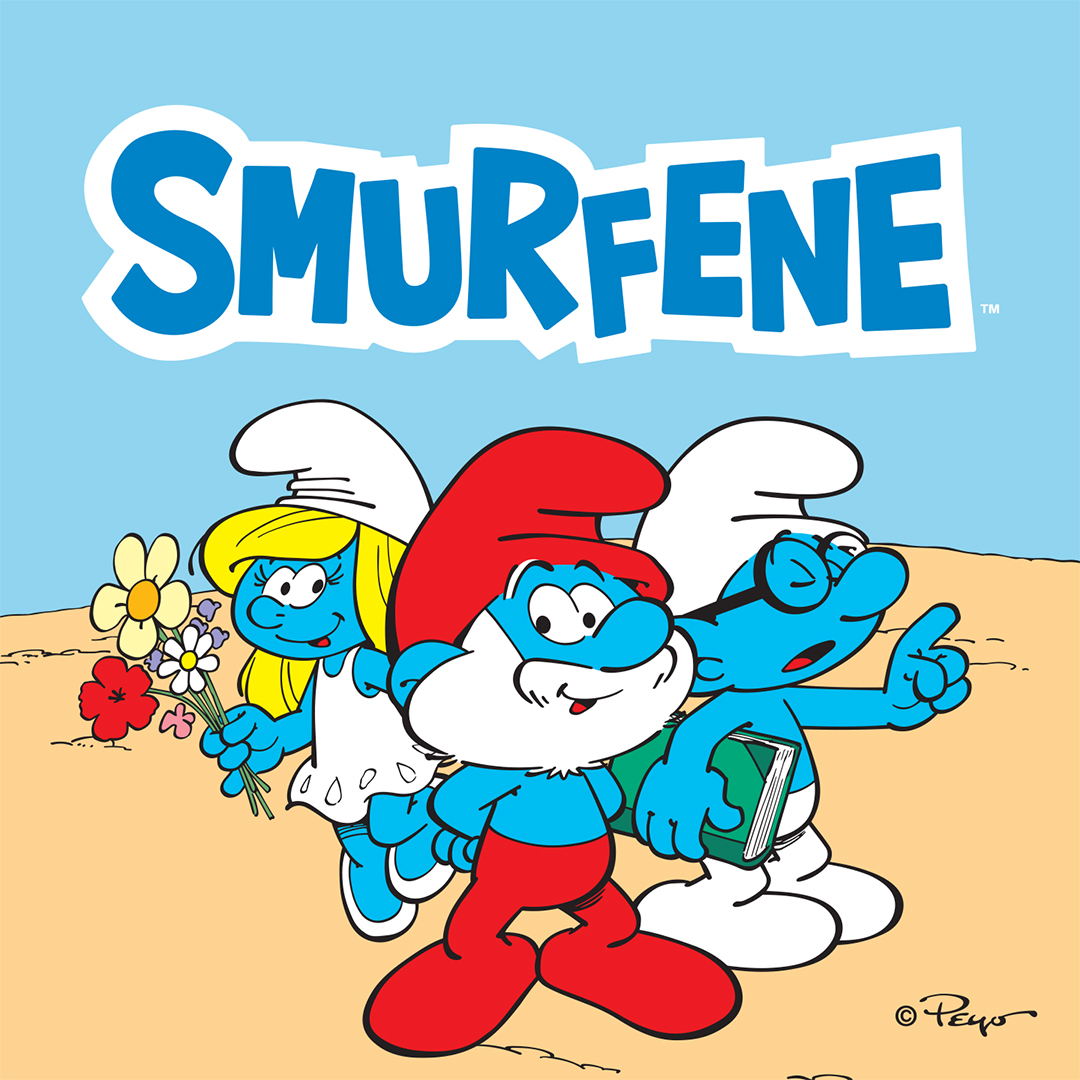 Besøk de små blå! Følg Gammelsmurfen, Smurfette og alle vennene på eventyr og se hvordan de kommer seg unna den onde trollmannen Gargamel. Kom i smurfestemning med denne originale serien fra 1981!