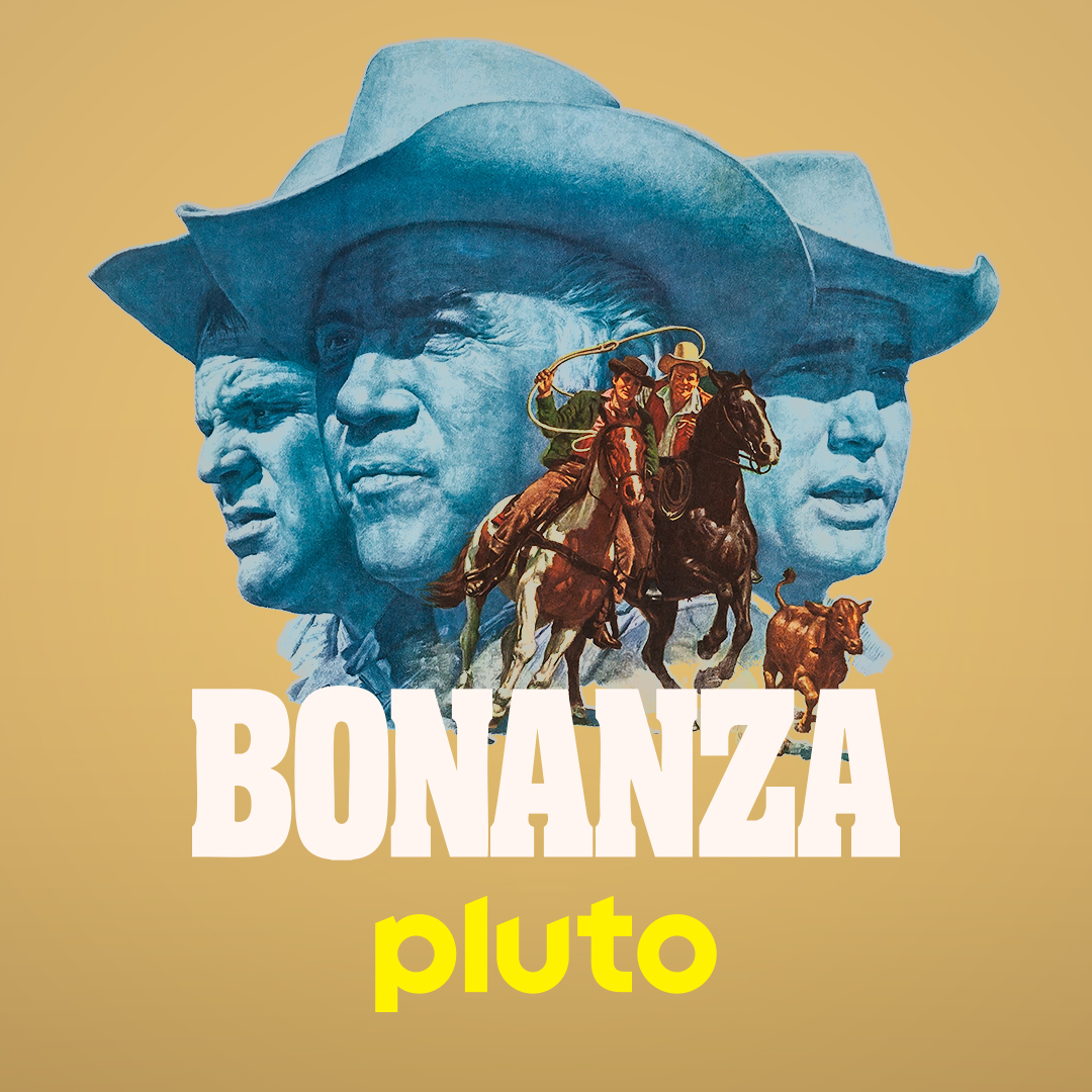 Head on out to the Ponderosa Ranch with Ben, Adam, Hoss, and Little Joe. It’s Bonanza, one of the longest-running and most beloved Western series in TV history, and it’s playing 24/7 on its own Pluto TV channel.