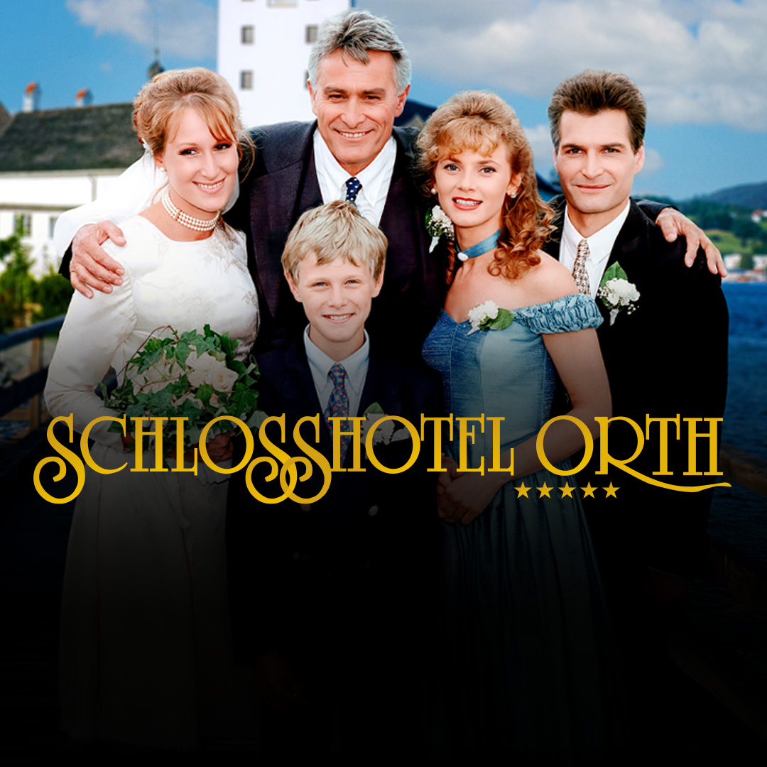 Willkommen im Schlosshotel Orth! Die Kultserie rund um Liebe, Leidenschaft und Intrigen am malerischen Traunsee. 24/7 österreichisches Hotelfeeling mit Familie Brandner.