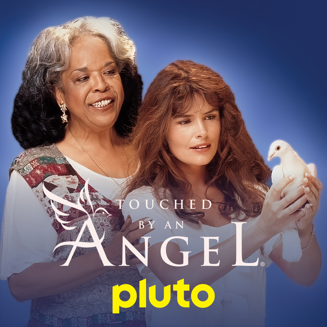 Your prayers have been answered: “Touched by an Angel” is now playing on Pluto TV 24 hours a day. Watch the heavenly pairing of Roma Downey and Della Reese as they bring hope to the mortal world in the heartfelt drama on its own channel.