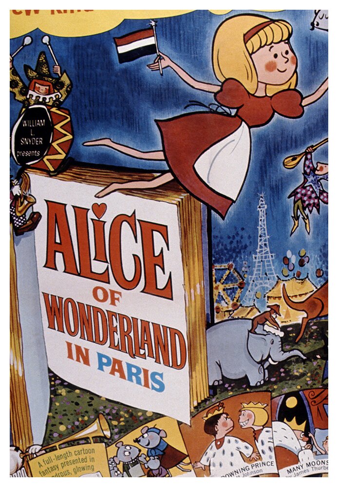 Alice of Wonderland in Paris