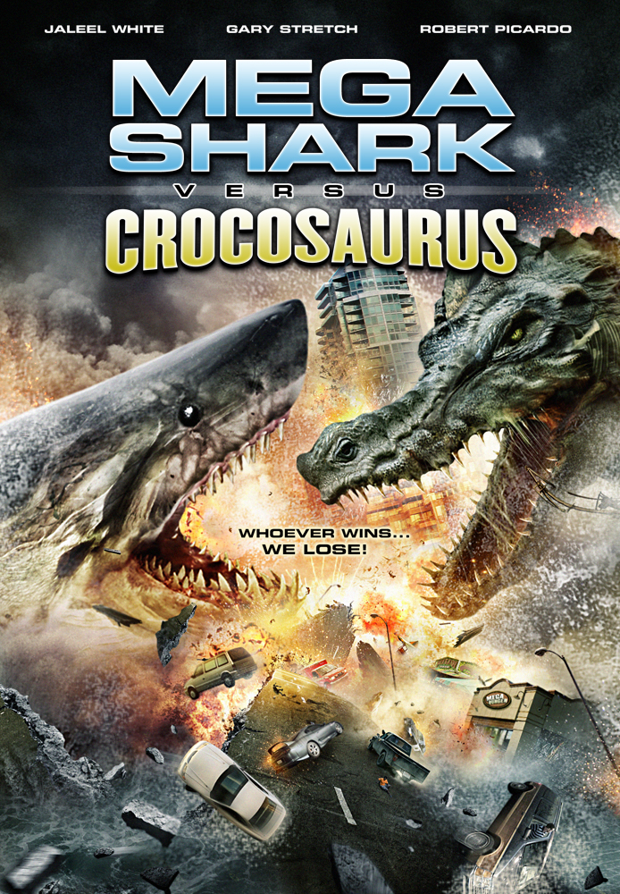 El Mega tiburón contra Crocosaurus