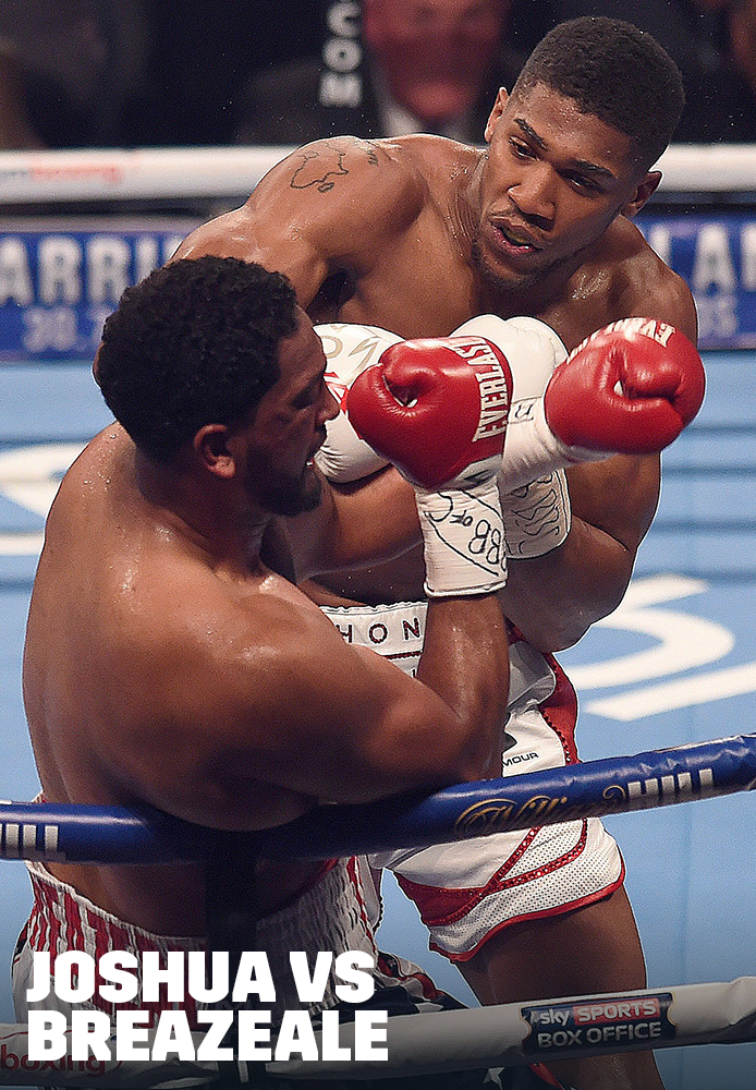 DAZN Presents: Joshua vs. Breazeale-June 25, 2016
