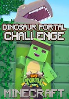Minecraft Dinosaur Portal Challenge