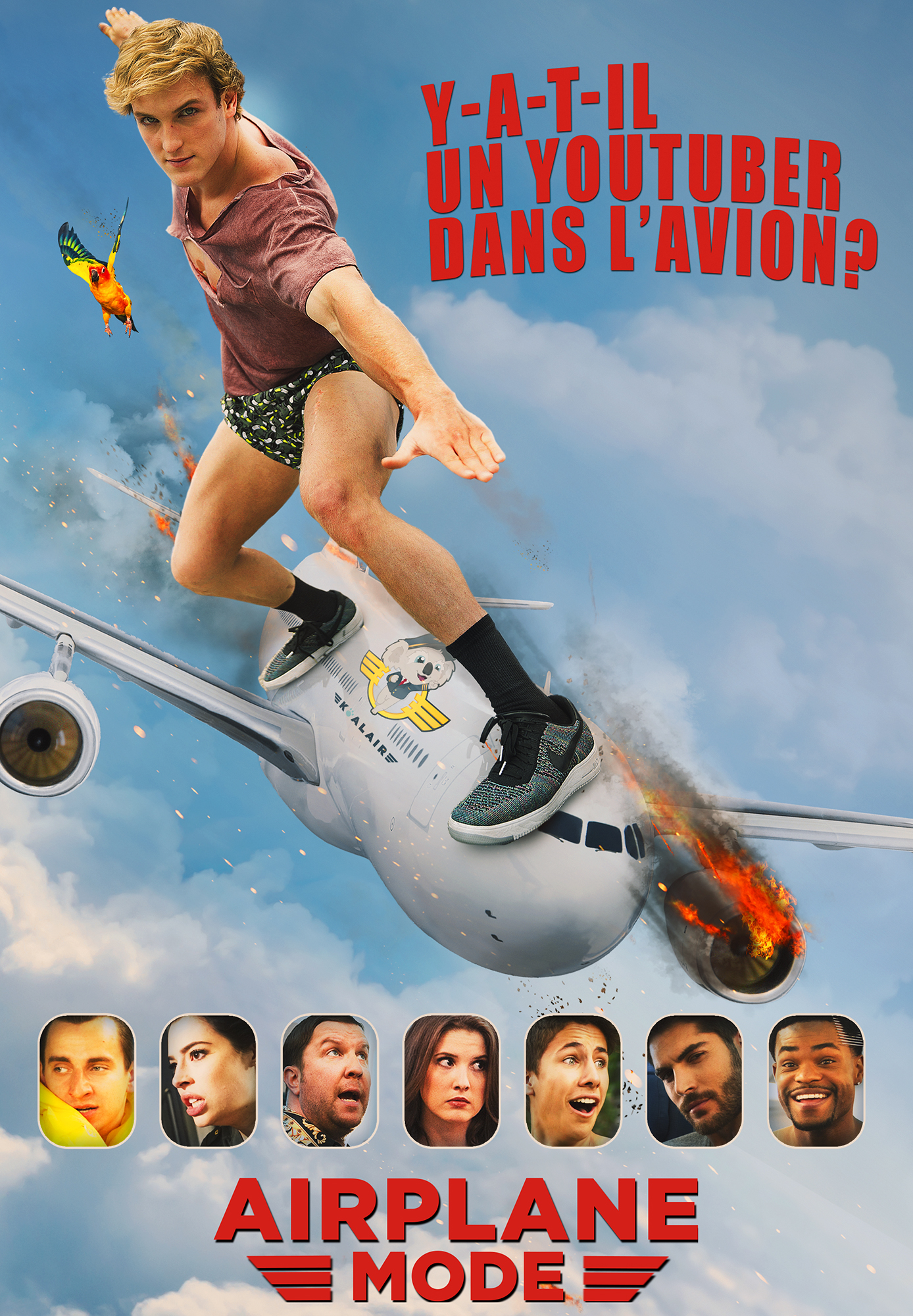 Y a-t-il un youtuber dans l'avion ?