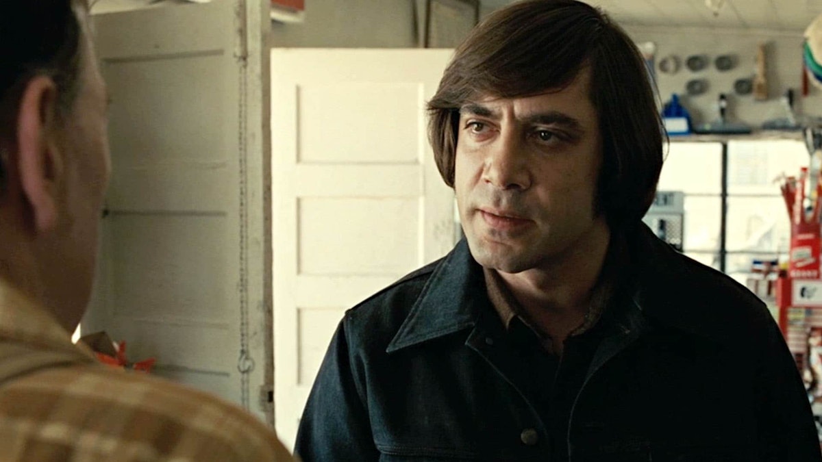 Javier Bardem in No Country for Old Men.