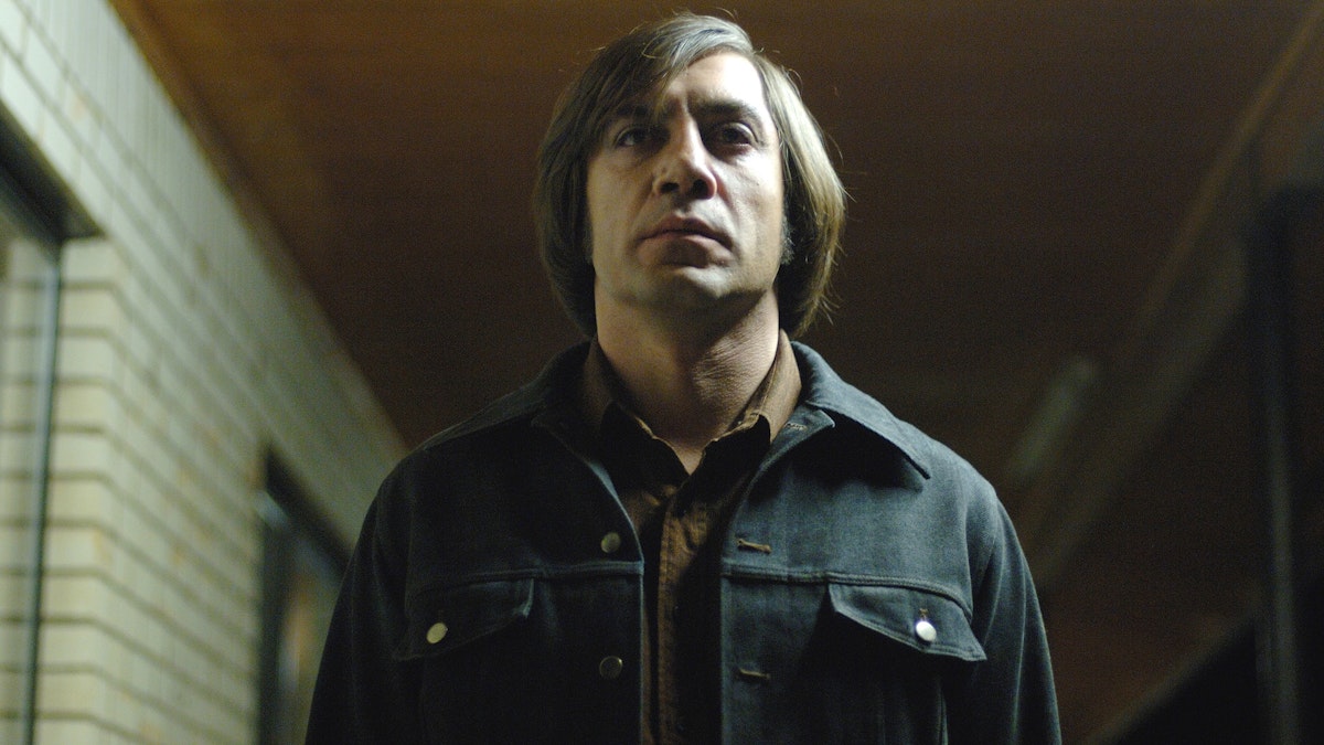 Javier Bardem in No Country for Old Men.