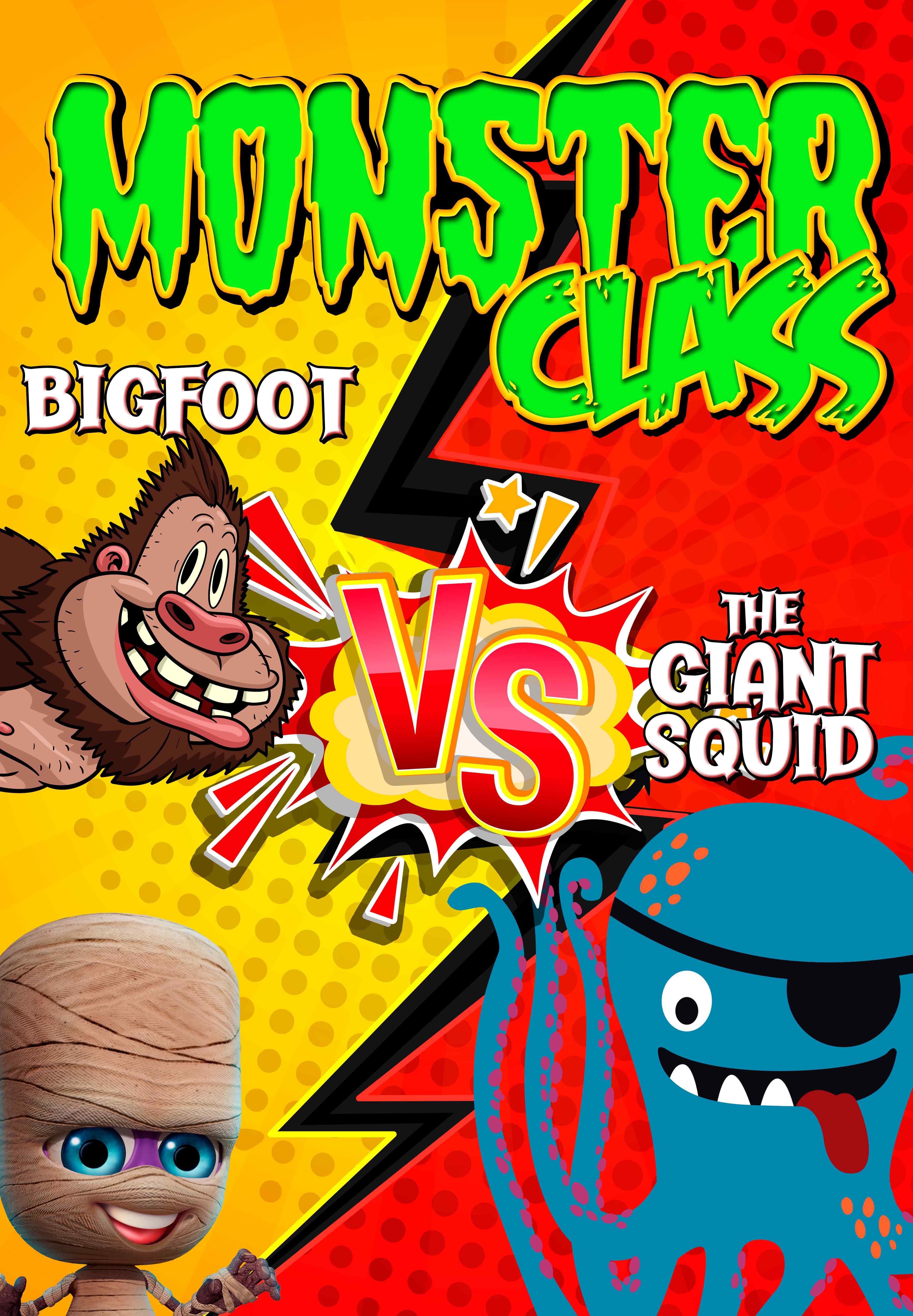 Monster Class: Bigfoot vs the Giant Squid