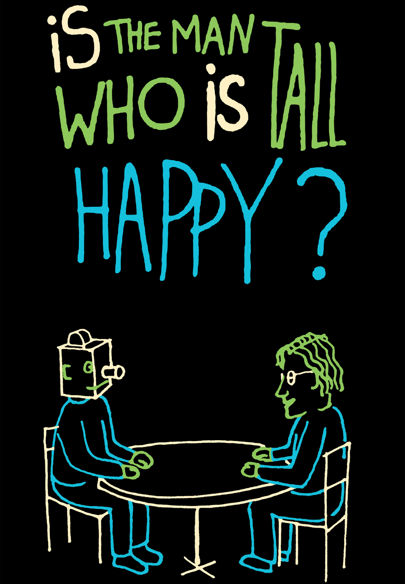 Is the Man Who Is Tall Happy?