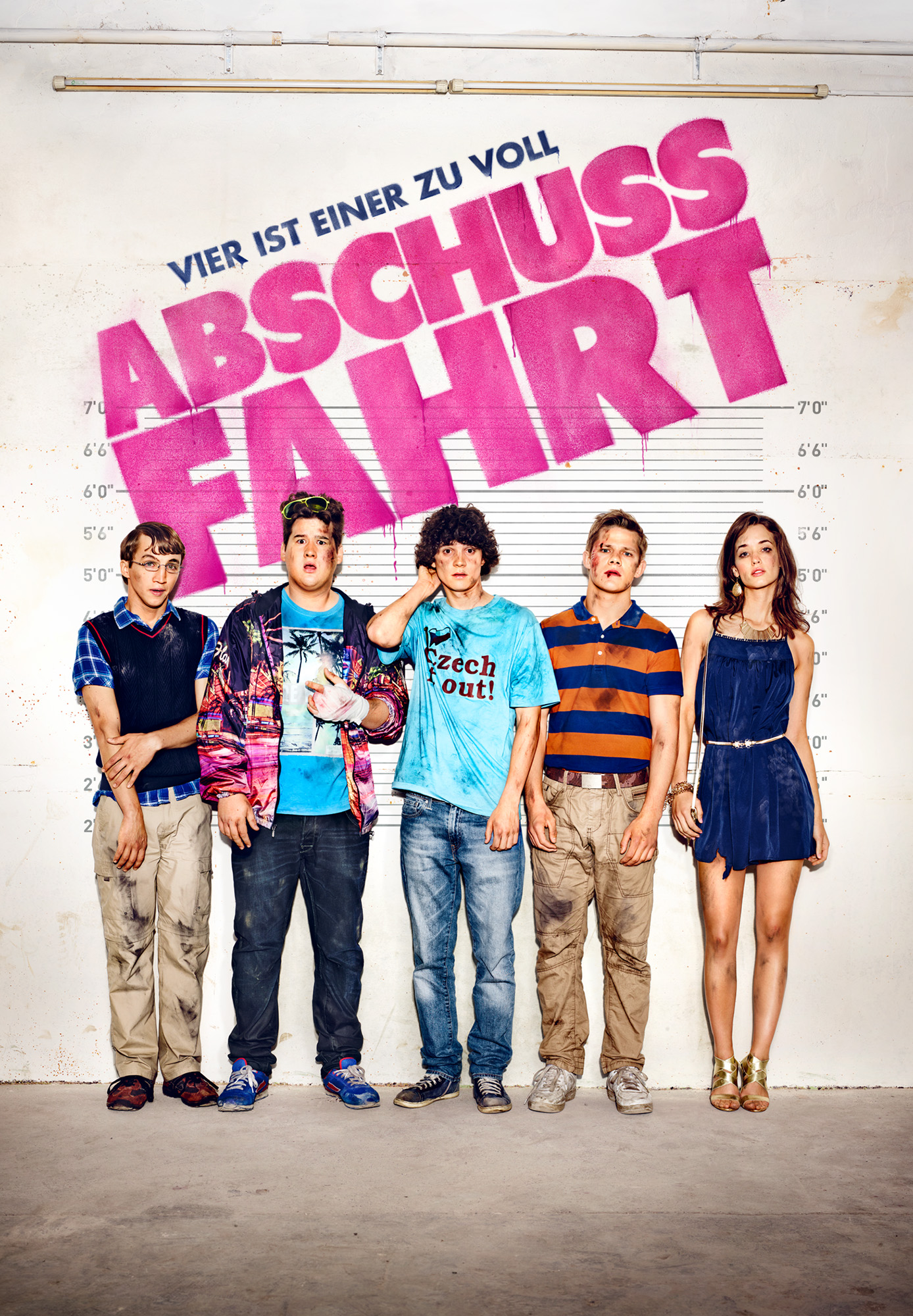 Abschussfahrt - Vier ist einer zu voll