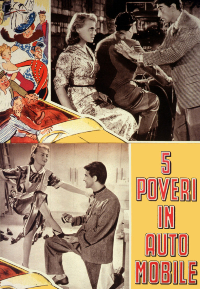Immagine di 5 poveri in automobile