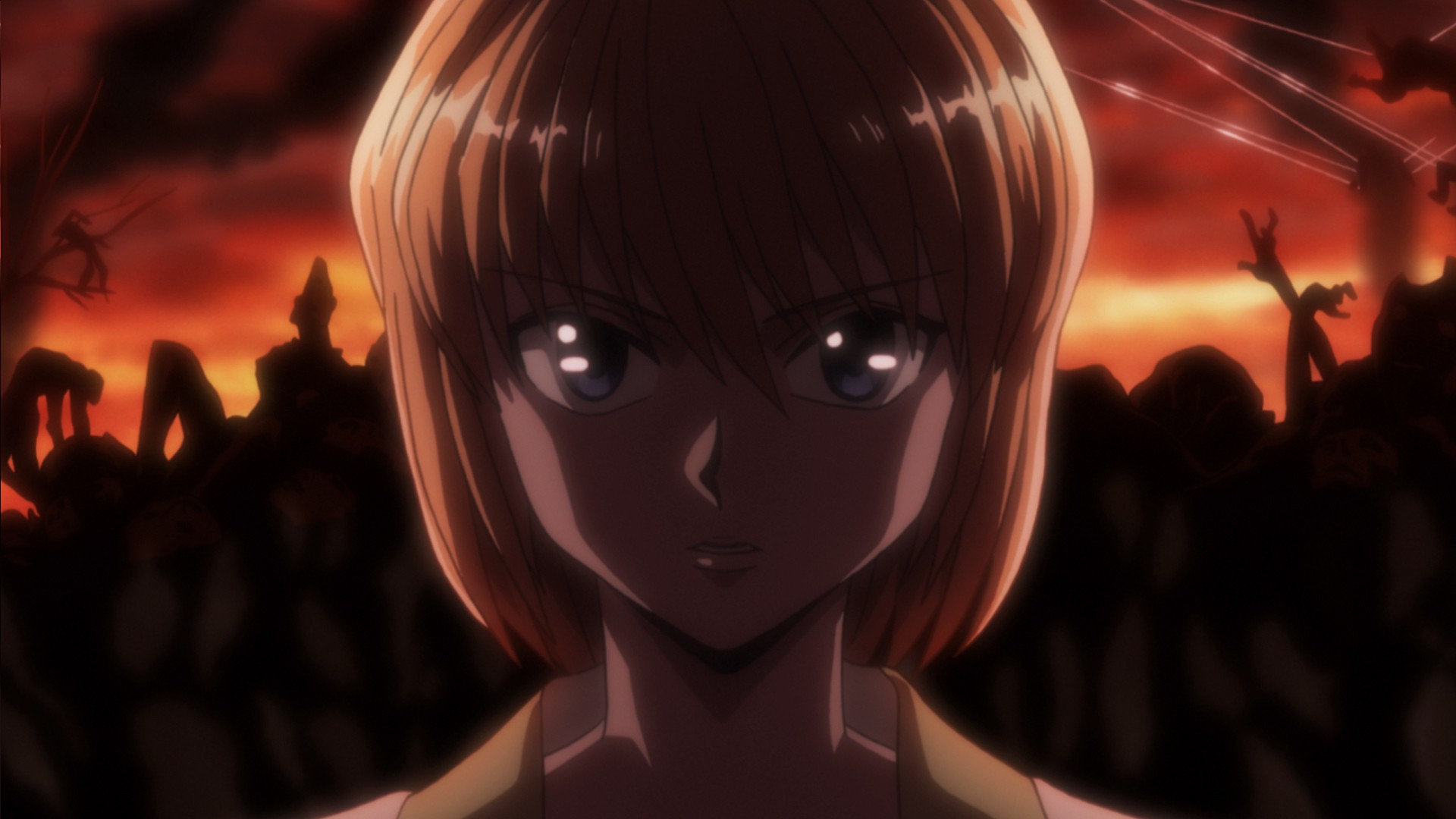 Rideau Hunter x Hunter <br /> Feu