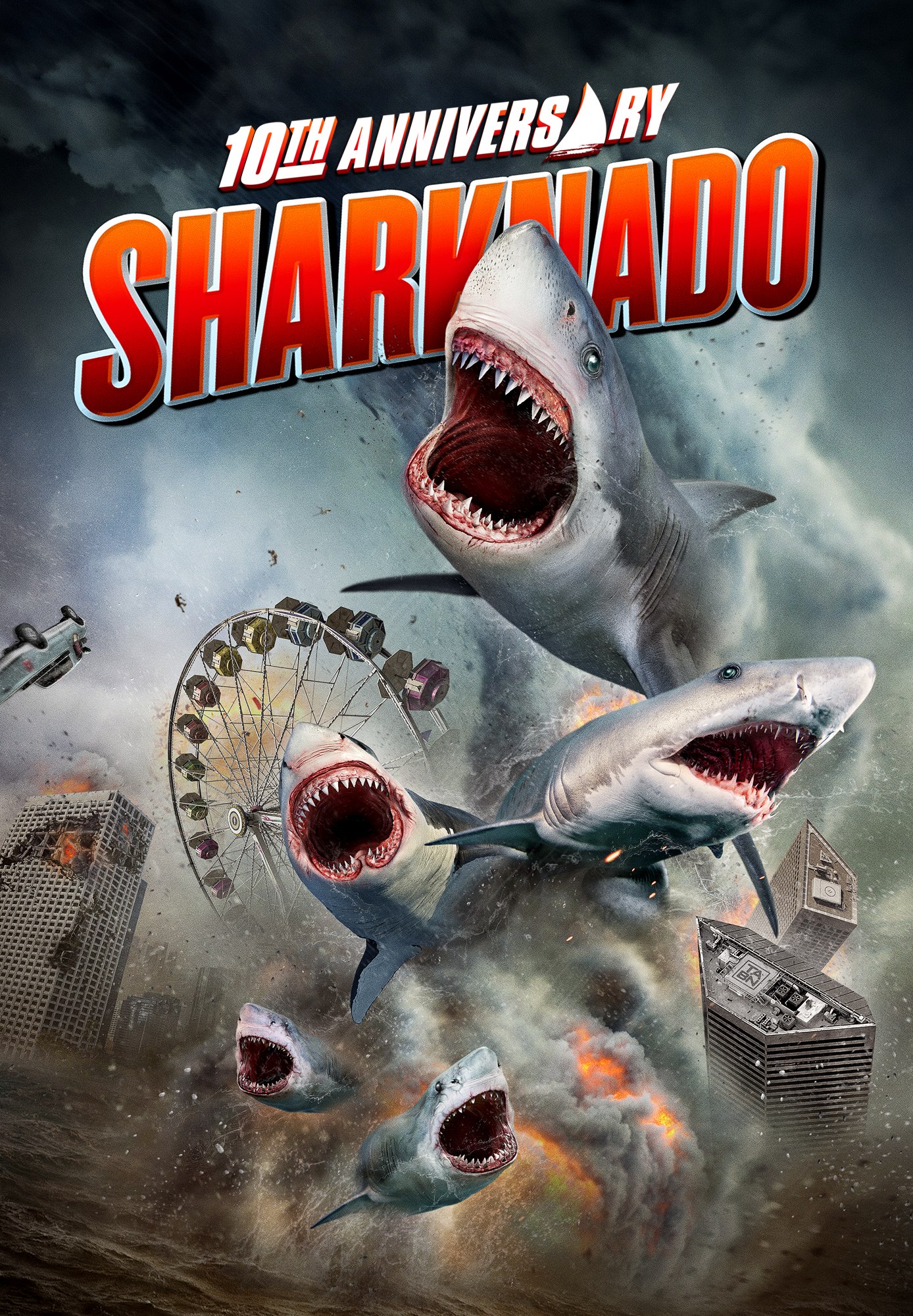 pochette du film Sharknado – More Sharks, More Nado!