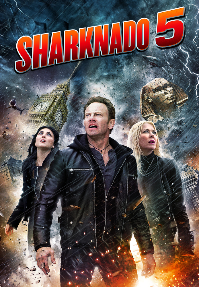 pochette du film Sharknado 5