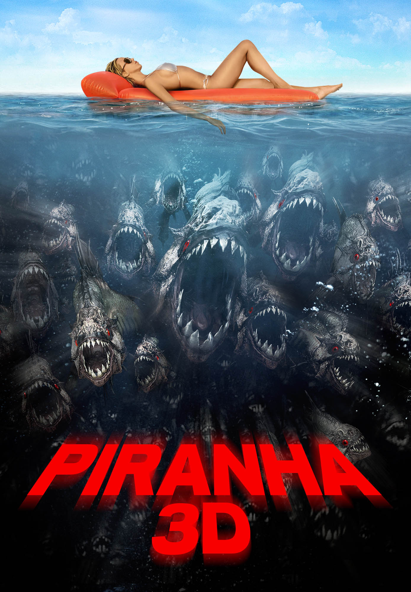 pochette du film Piranha 3-D