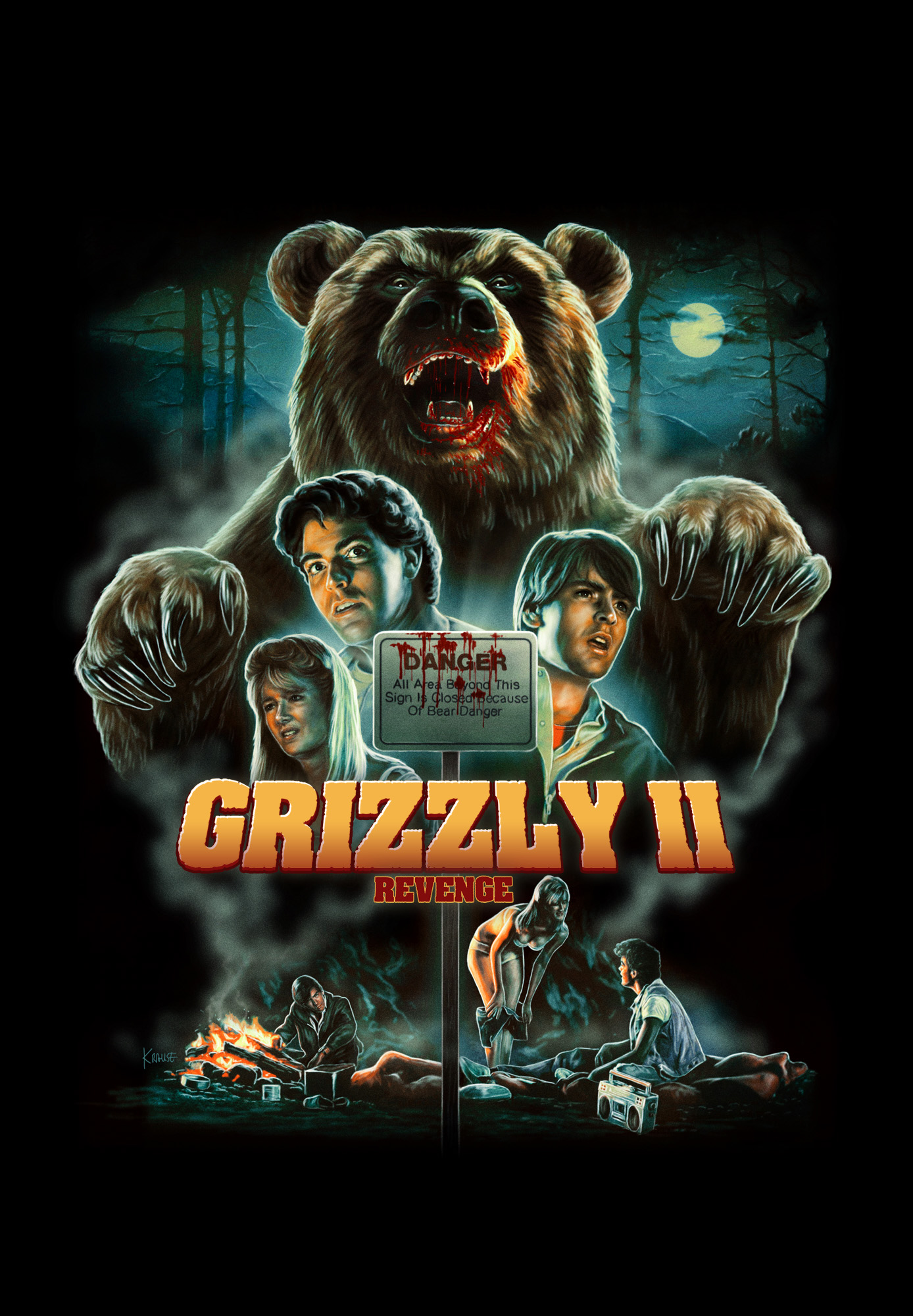 pochette du film Grizzly 2: Revenge