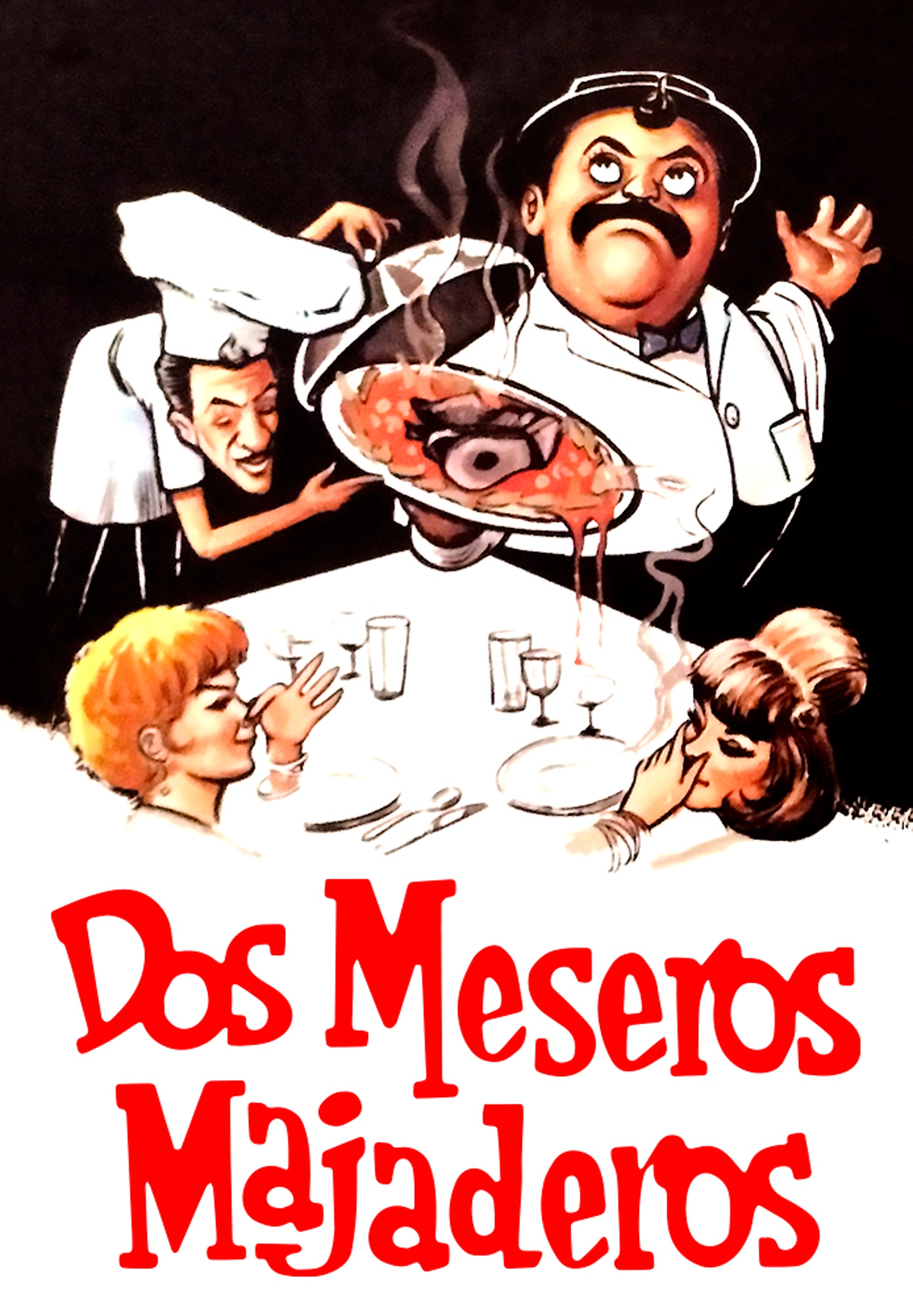 Dos meseros majaderos