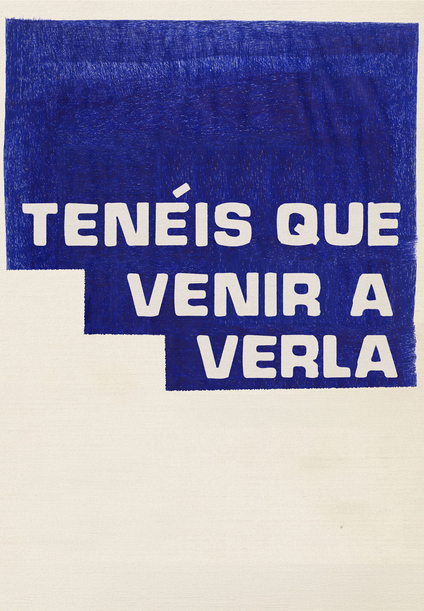 Tenéis que venir a verla