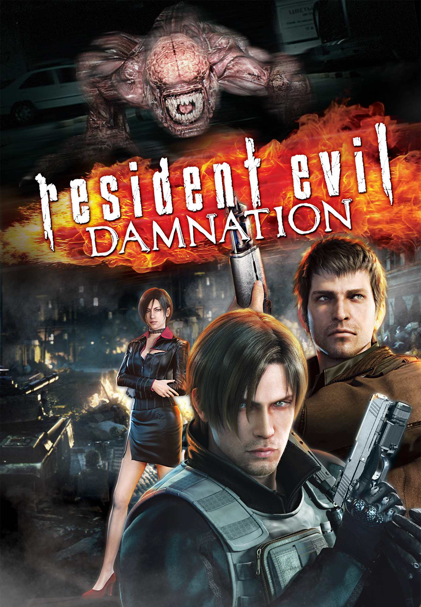 pochette du film Resident Evil: Damnation