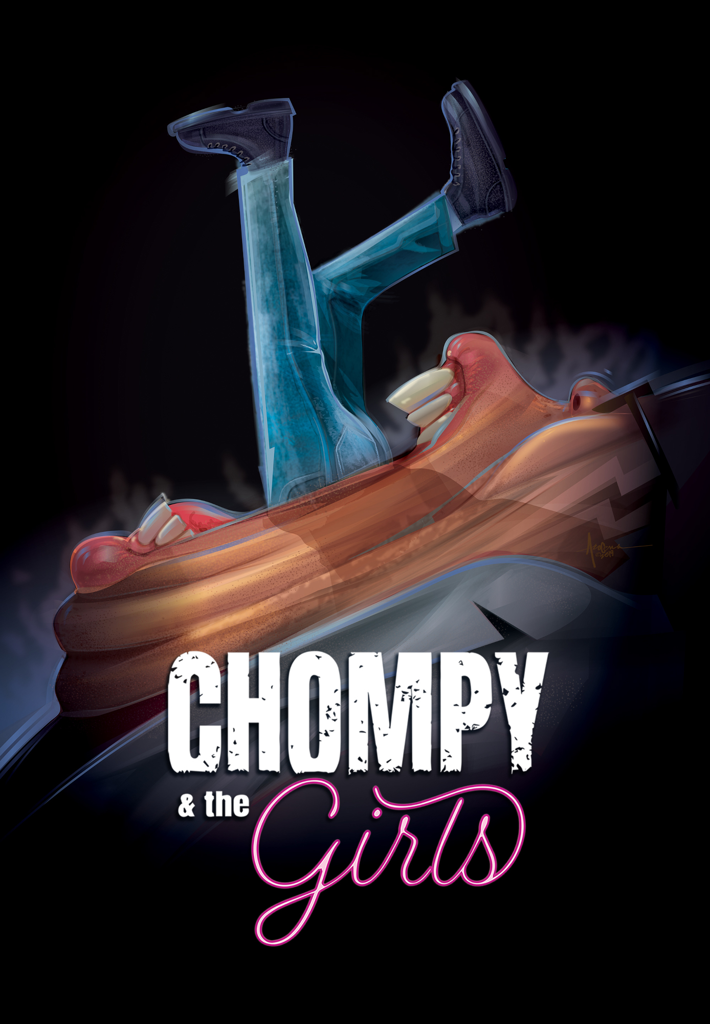 Chompy And The Girls