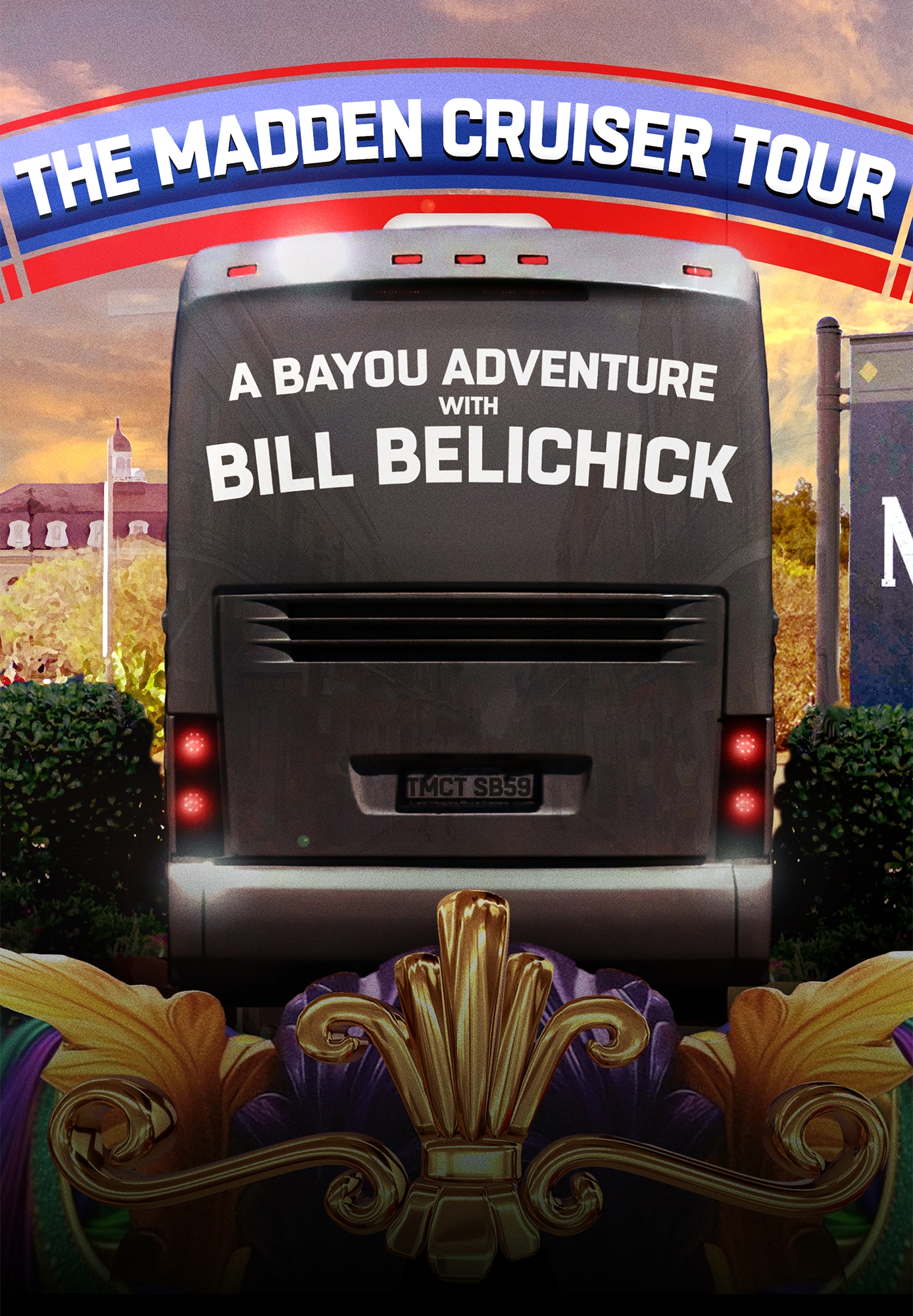The Madden Cruiser Tour: A Bayou Adventure With Bill Belichick