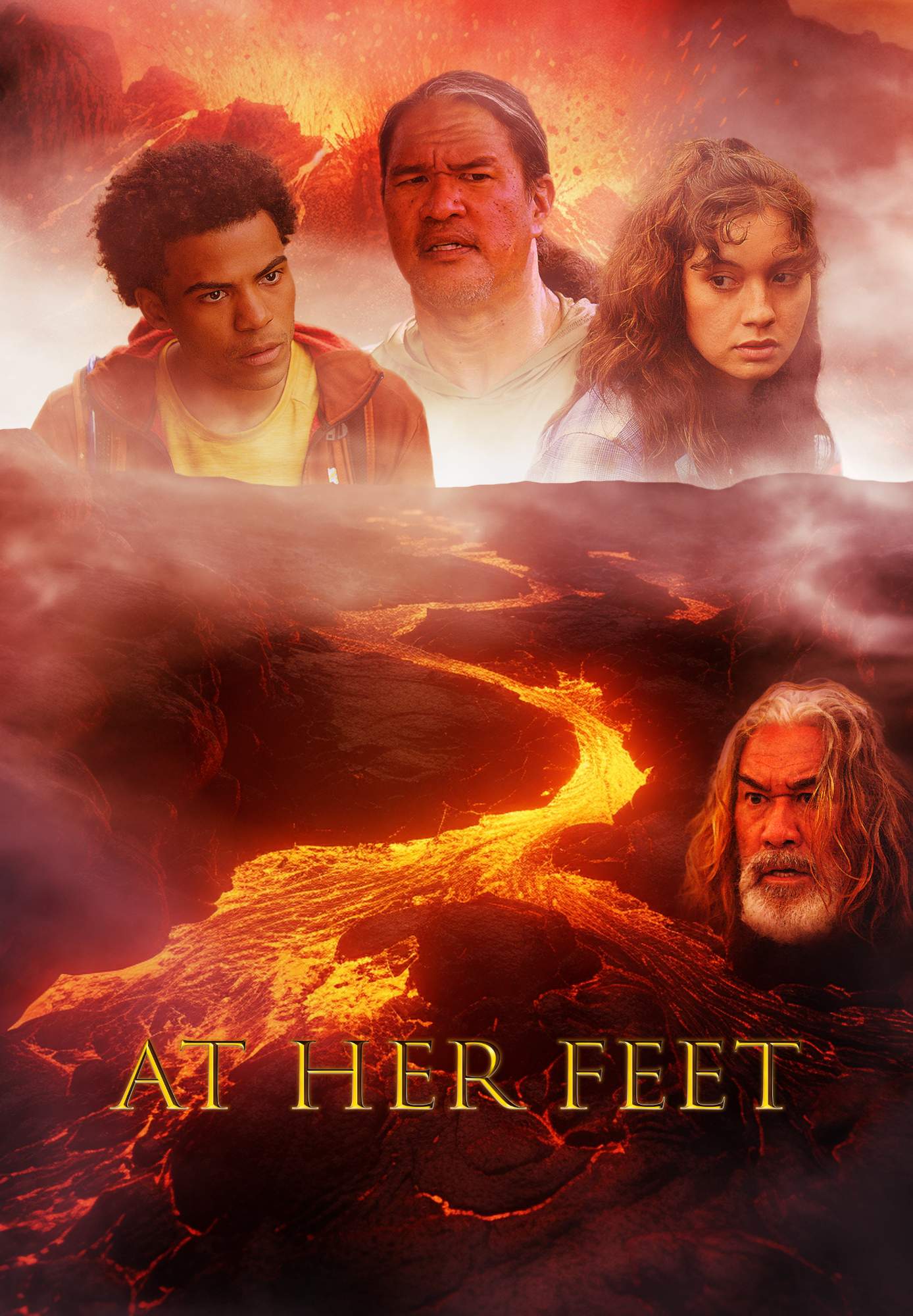 At Her Feet