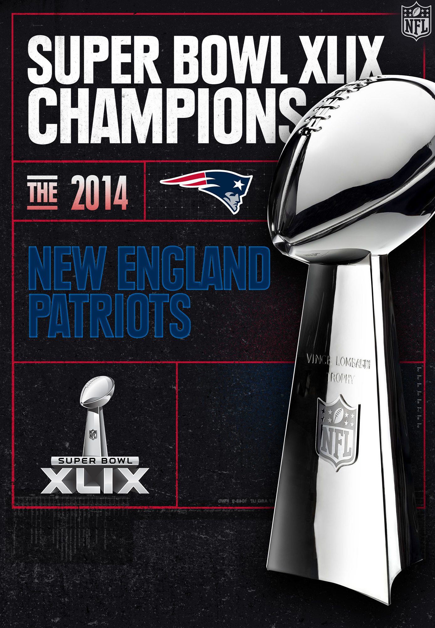 Super Bowl Champions - 2014 New England Patriots