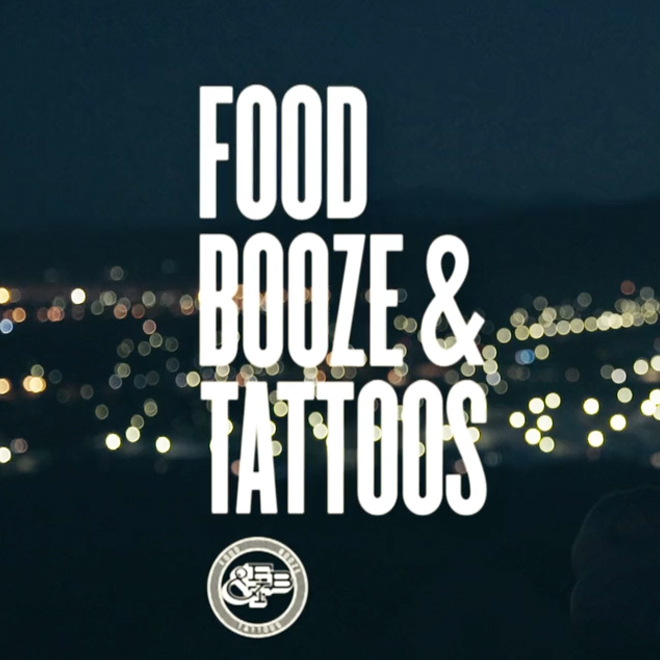 Comida, licor y tatuajes